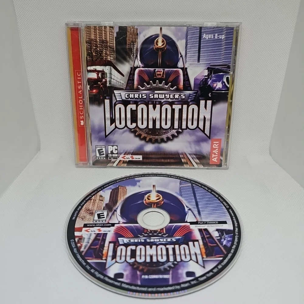 Chris Sawyer's Locomotion  (Atari, PC CD-Rom, 2004) - Tested/Has KEY